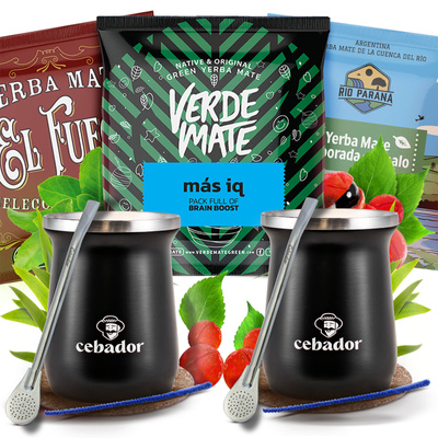 Set de Maté pour deux 3x50g 150g 2x TermoMate + 2x Bombilla