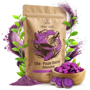 Mary Rose – Purple Matcha Alternative – Ube (poudre) 100 g