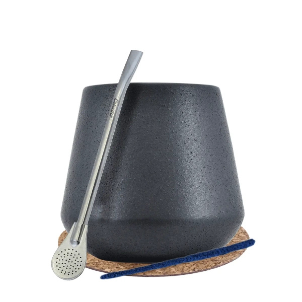 Ensemble d'accessoires Yerba Mate Matero Bombilla 19 cm