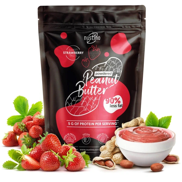 Lot de Beurre de Cacahuète en Poudre Nustino 2x400g
