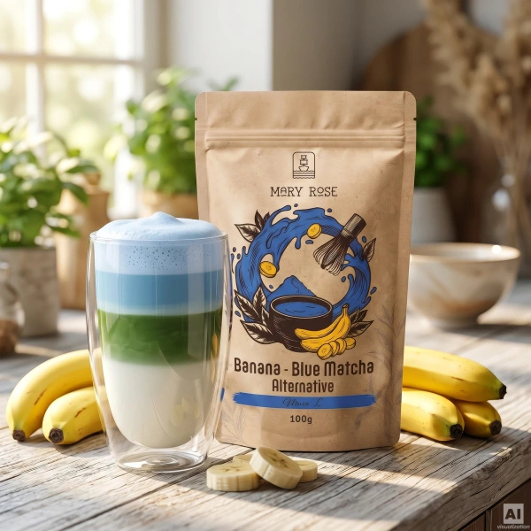 Kit pour Matcha Latte coloré : Matcha + Blue Matcha + accessoires