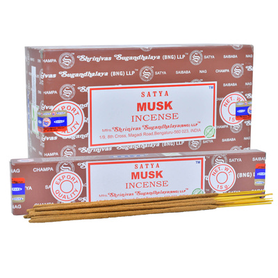 Bâtons d'encens Satya – Musk