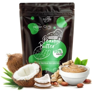 Nustino – Beurre de cacahuète en poudre – Coconut (sans sucre ajouté) 400 g