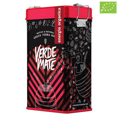 Yerbera – Boîte en métal + Verde Mate Green Energia Organica 0,5 kg