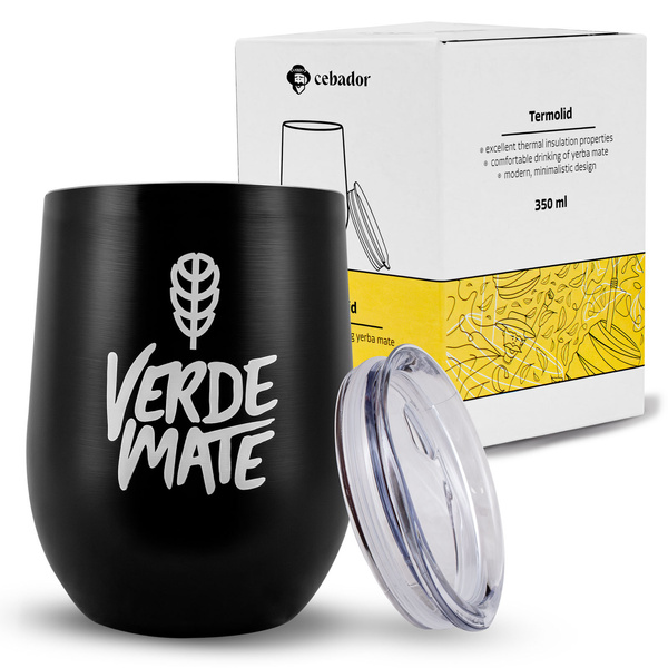 Set de Maté : Calebasse Thermique TermoLid + 2x Bombilla