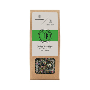 Set pour Vierge : thé du zodiaque + pierre magique