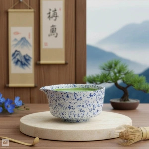 Coffret cadeau : matcha japonais premium + matchawan + accessoires en bambou