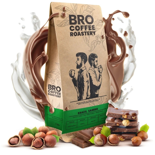 Set de Bro Coffee Roastery Brazil Guaxupe + Brazil Samba 2x1kg (2kg)