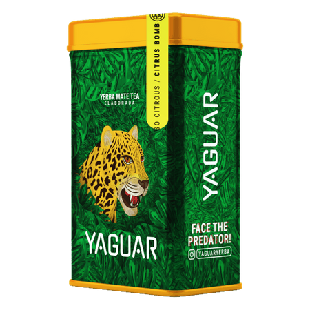 Yerbera - Boîte avec Yaguar Citrus Bomb 0,5 kg