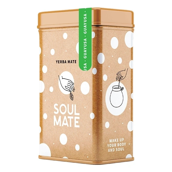 Yerbera – Boîte en métal + Soul Mate Orgánica Guayusa 0,5 kg