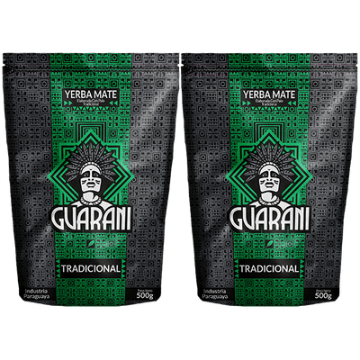 Set de Maté Guarani Elaborada 2x500g = 1kg