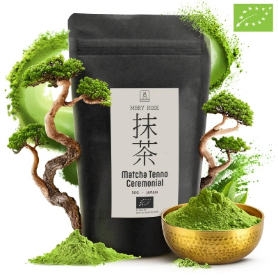 Mary Rose – Thé vert Matcha Tenno japonais (BIO) Cérémoniel 50 g
