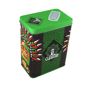 Yerbera – Boîte en métal + Guarani Naranja 0,5 kg