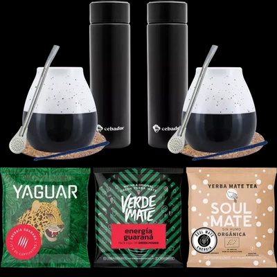 GRAND KIT DE DÉMARRAGE YERBA MATE POUR DEUX PERSONNES