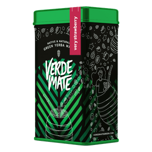 Yerbera - Boîte avec Verde Mate Green Very Strawberry 0,5kg