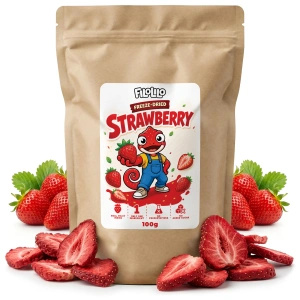 FiloLilo – Fraises lyophilisées en tranches 100 g