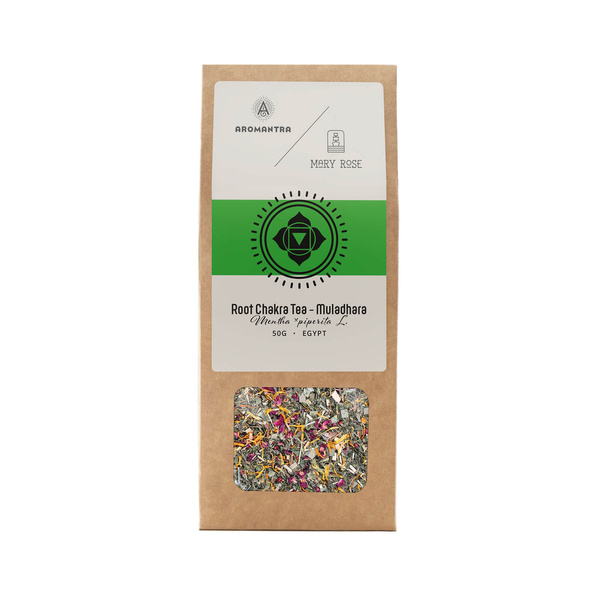   Aromantra x Mary Rose – Tisane du chakra racine (Muladhara) 50 g
