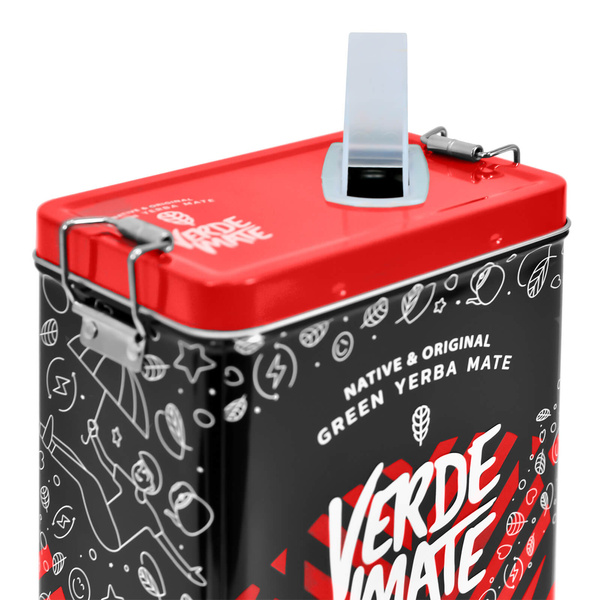 Yerbera – Boîte en métal + Verde Mate Green Energia Organica 0,5 kg