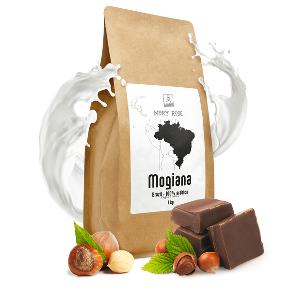 Mary Rose – Café en grains Brazil Mogiana premium 1 kg