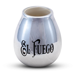 Set de Maté : El Fuego Elaborada 1kg + Calebasse + Bombilla