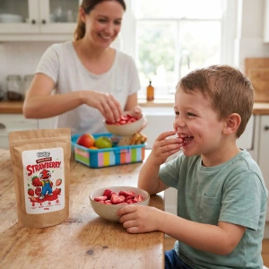 FiloLilo – Fraises lyophilisées en tranches 20 g