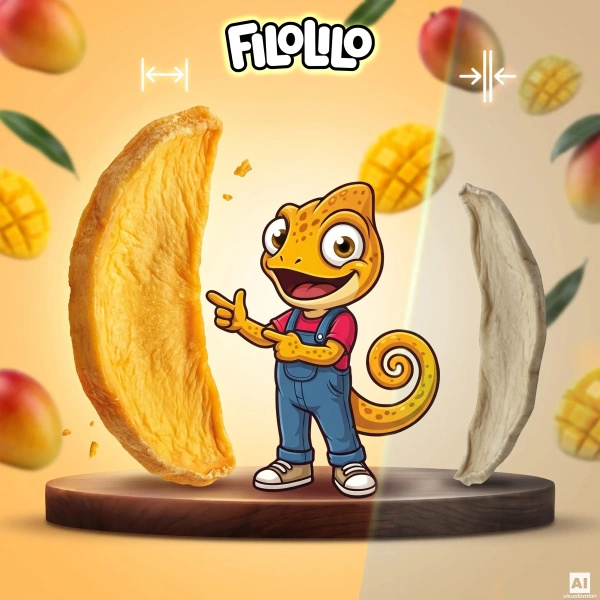 FiloLilo – Mangue lyophilisée en tranches 20 g