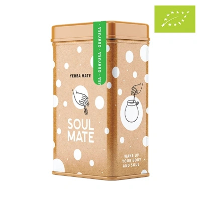 Yerbera – Boîte en métal + Soul Mate Orgánica Guayusa 0,5 kg