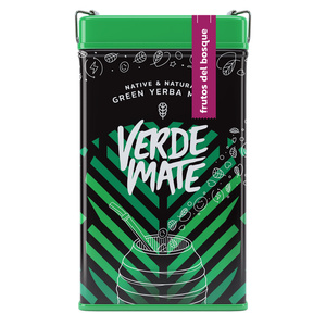 Yerbera – Boîte en métal + Verde Mate Green Frutos del Bosque 0,5 kg