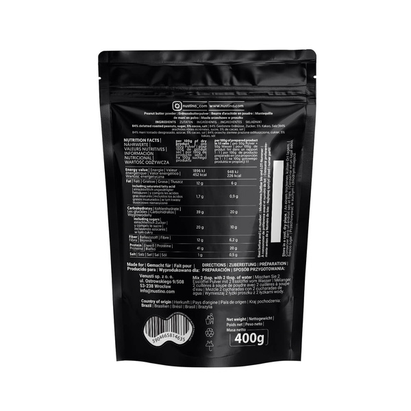 Nustino - Beurre d'arachide en poudre 2 x 400g