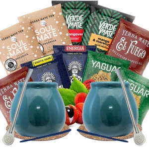 Set 500g Yerba Mate 10 x 50g pour deux personnes