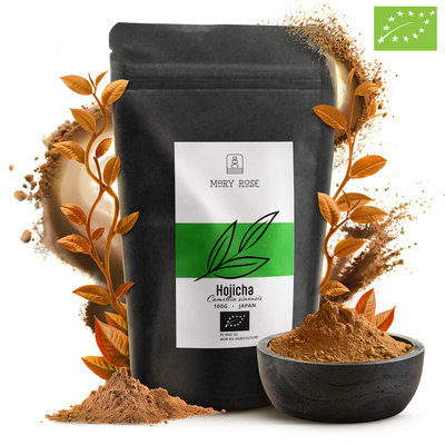 Mary Rose – Thé vert grillé Hojicha Powder (BIO) 100 g