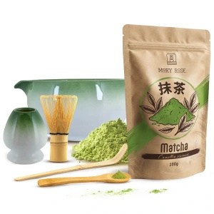 Set d'infusion de thé Matcha: matcha 100g + accessoires