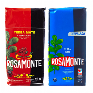 Yerba Maté Rosamonte Elaborada 500g + Rosamonte Despalada 500g