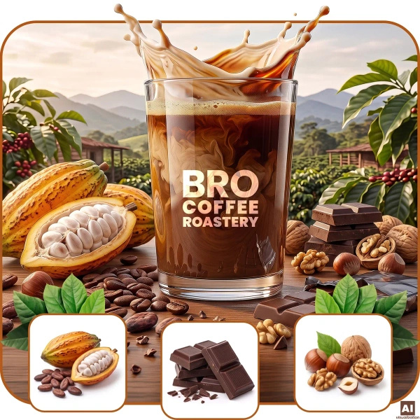 Bro Coffee Roastery – Café en grains Crema Tango 400 g