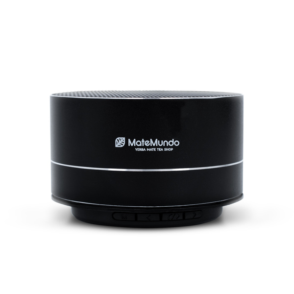 Haut-parleur avec le logo MateMundo