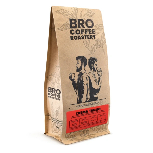 Bro Coffee Roastery – Café en grains Crema Tango 1 kg