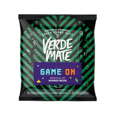Verde Mate Green Game On 50 g – yerba maté pour les gamers au goût de boisson énergisante