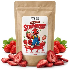 FiloLilo – Fraises lyophilisées en tranches 20 g