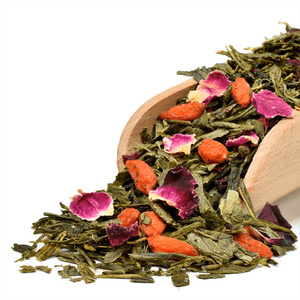 Coffret cadeau – panier gourmand: thé + douceurs + accessoires