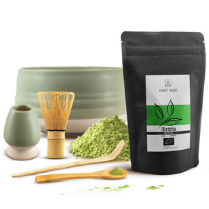 Coffret PREMIUM pour préparer le thé matcha : matcha BIO japonais 30g + accessoires