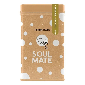 Yerbera – Boîte en métal + Soul Mate Orgánica Siempre 0,5 kg