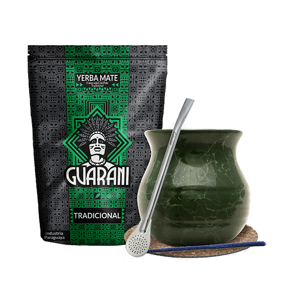Set de démarrage à Yerba Mate Bombilla Matero 500g