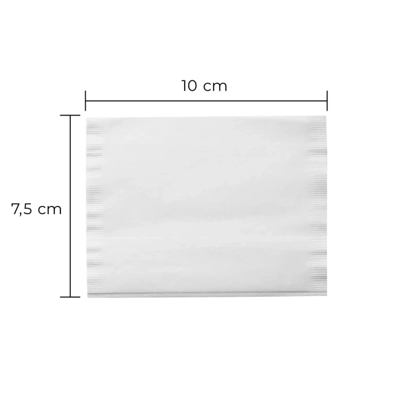 Filtres à thé en papier (100 pièces) avec un bâtonnet