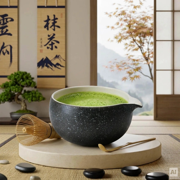 Coffret cadeau : accessoires pour préparer le thé matcha