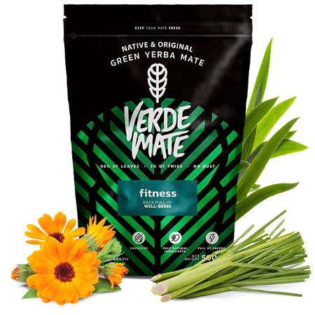 Verde Mate Green Fitness 0,5 kg 500 g – maté avec fruits et herbes du Brésil 