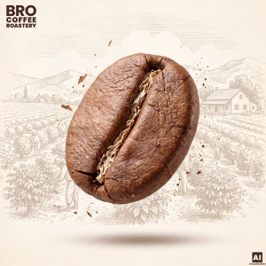 Bro Coffee Roastery – Café en grains Pure Crema 400 g