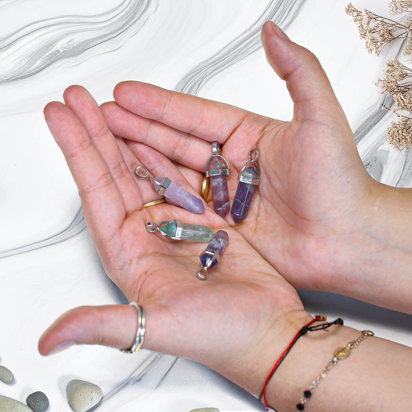 Pendentif en fluorite