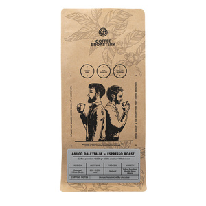 Bro Coffee Roastery – Café en grains Amico dall'Italia Espresso Roast 1 kg