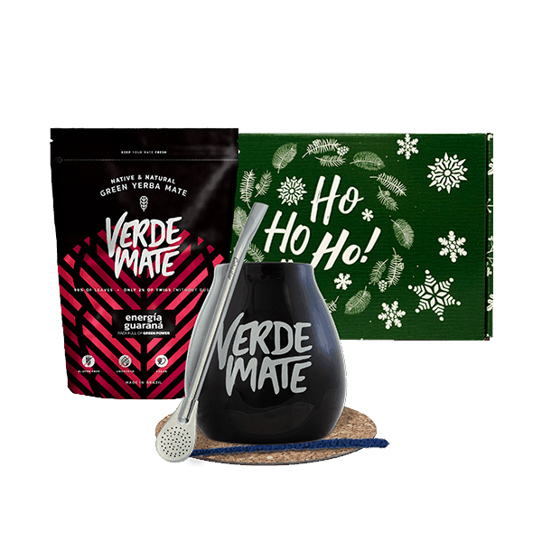 Ensemble de cadeaux Yerba Maté Verde Mate Energia 0,5kg