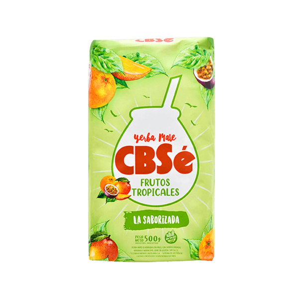 Set de Yerba Maté 2 x CBSe Energia Guarana Frutos Tropicales 0,5kg